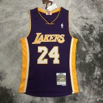 NBA 24 Kobe Bryant 2008-09 Maillot Retro Violet imprimé